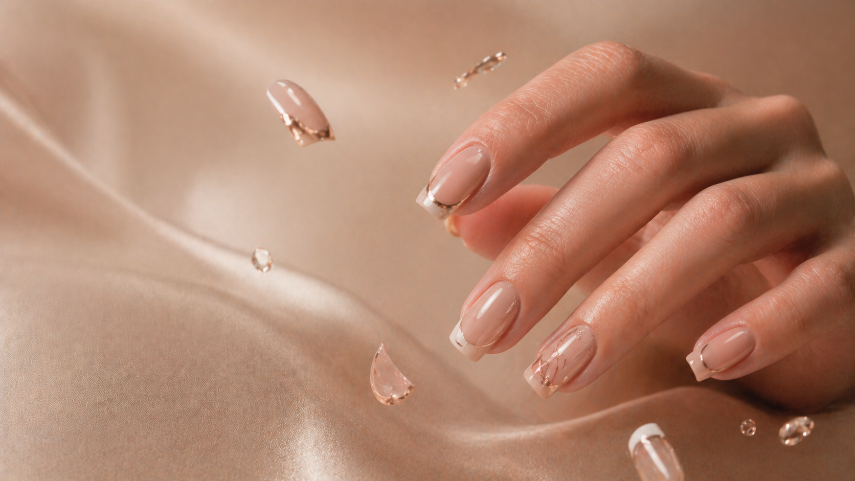 Builder gel structured manicure
